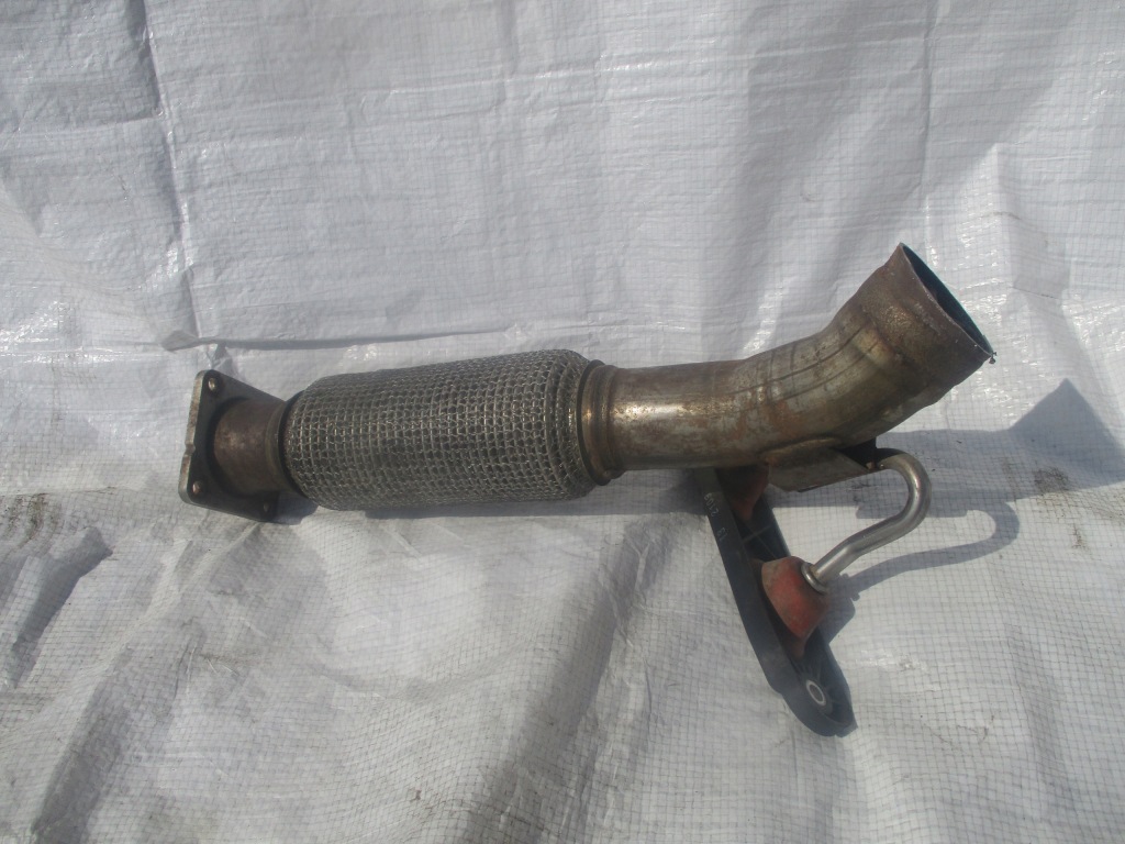 фото №1, Vw jetta passat b7 usa 2.5 fsi сетка гаситель колебаний труба выхлопная