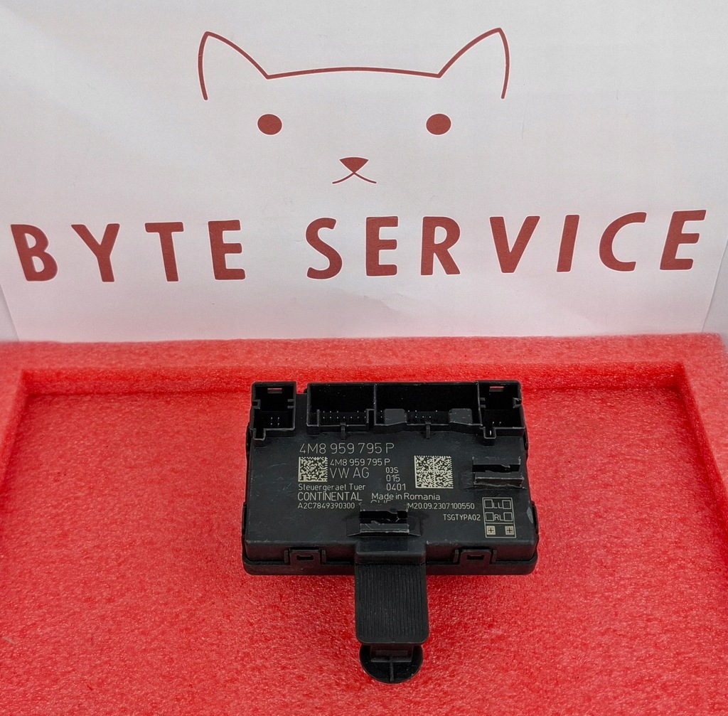 фото №1, Audi оригинальный номер блок управления модуль дверь 4m8959795p