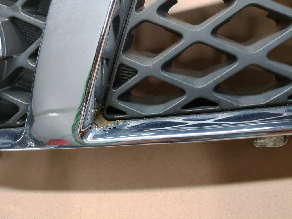 фото №9, Решітка радіатора решітка радіатора хром nissan x-trail t30 lift 04-07