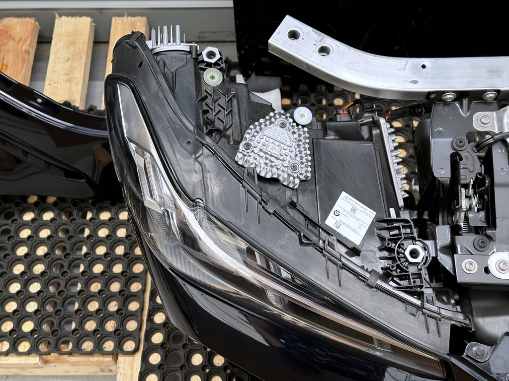 фото №11, Bmw x3 g01 x4 g02 lci перед капот бампер led крила pas радіатор 416