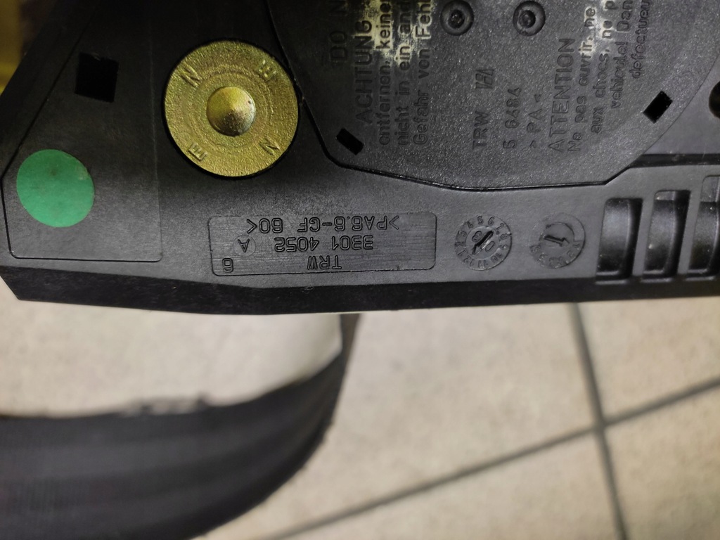 фото №5, Vw touran консоль приборная панель приборная панель ремни подушка безопасности