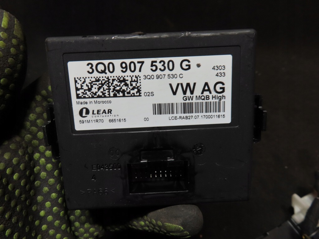 фото №1, Skoda octavia iii fl модуль шлюз 3q0907530g