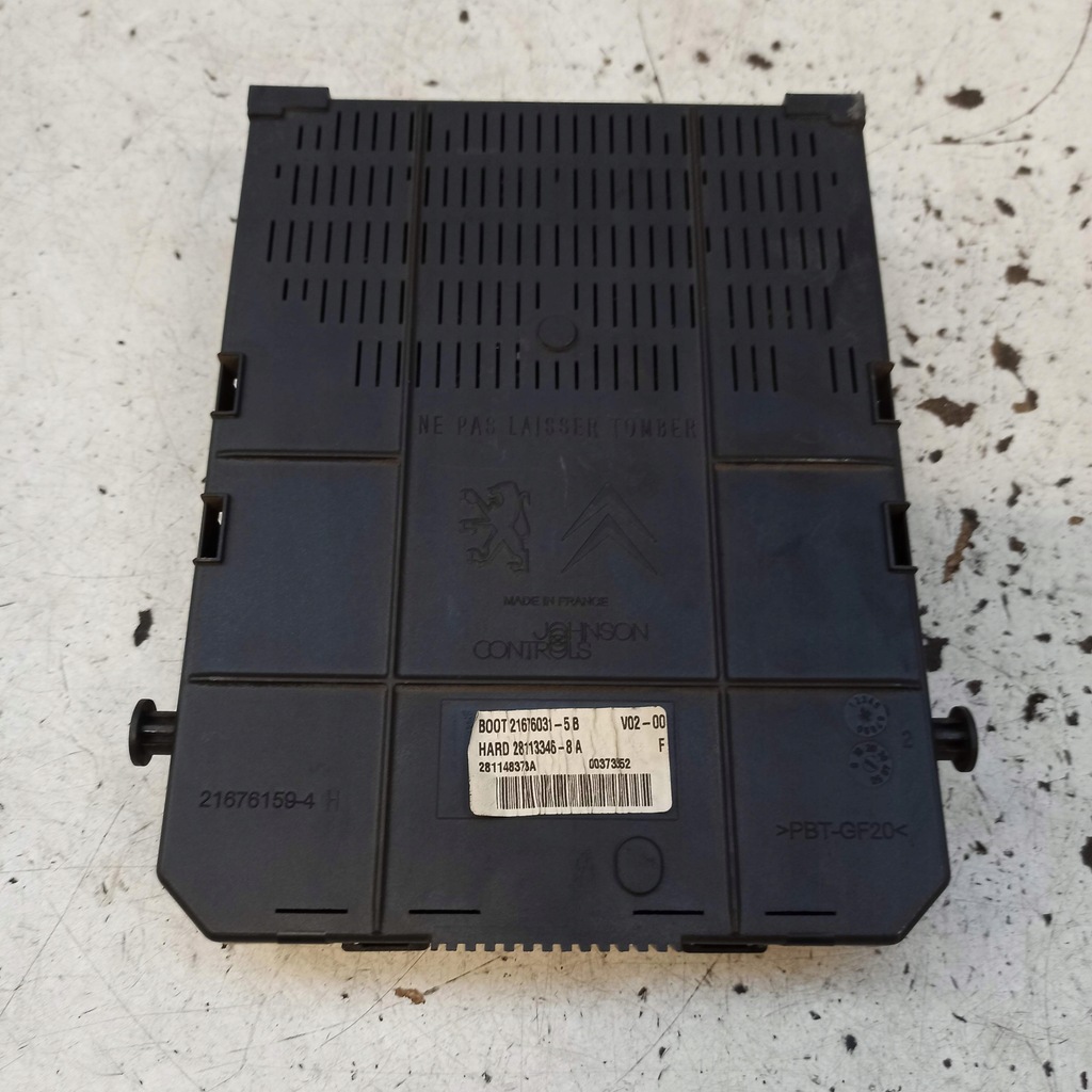 фото №11, Citroen c4 модуль bsi коробка 21676031-5b, 28118625-8a, 9663510280