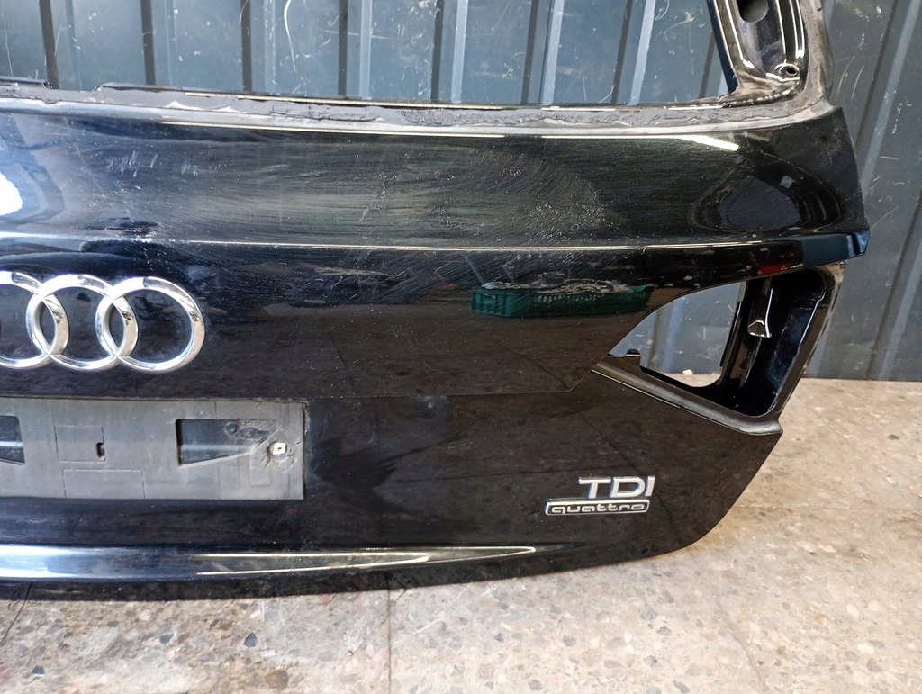фото №10, Крышка багажника багажника audi a4 b8 kombi lift czarna