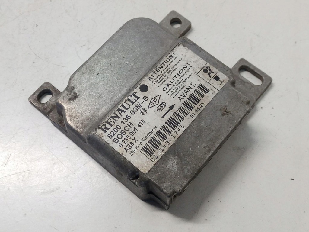 Купить Модуль датчик подушка безопасности renault clio 2 8200136038