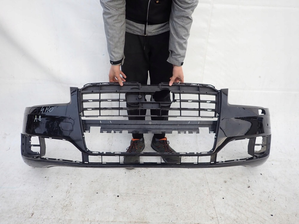 фото №1, Audi a8 iii 3 d4 lift 13-17 бампер перед передний sprysk pdc