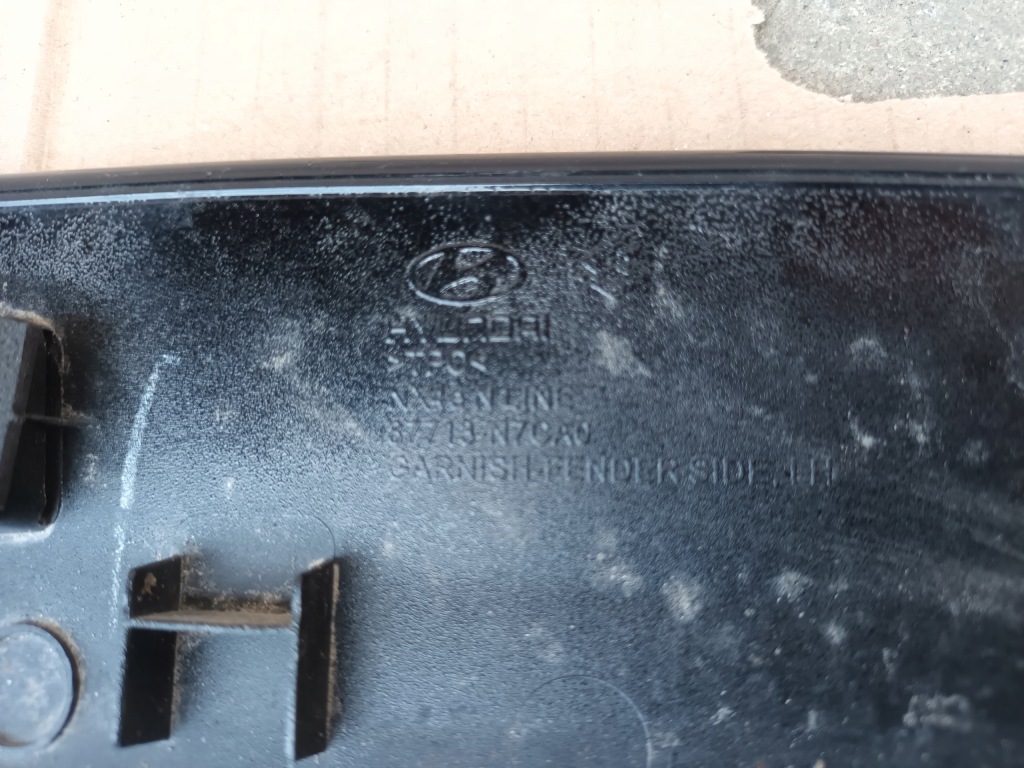 фото №10, Молдинг левая передняя hyundai tucson iv n-line