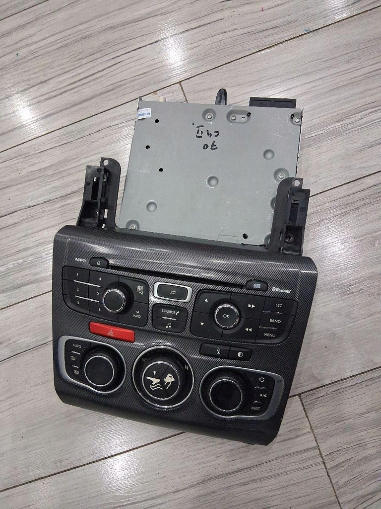 фото №1, Радіо заводський citroen c4 ii b7 9666994780 9666027477