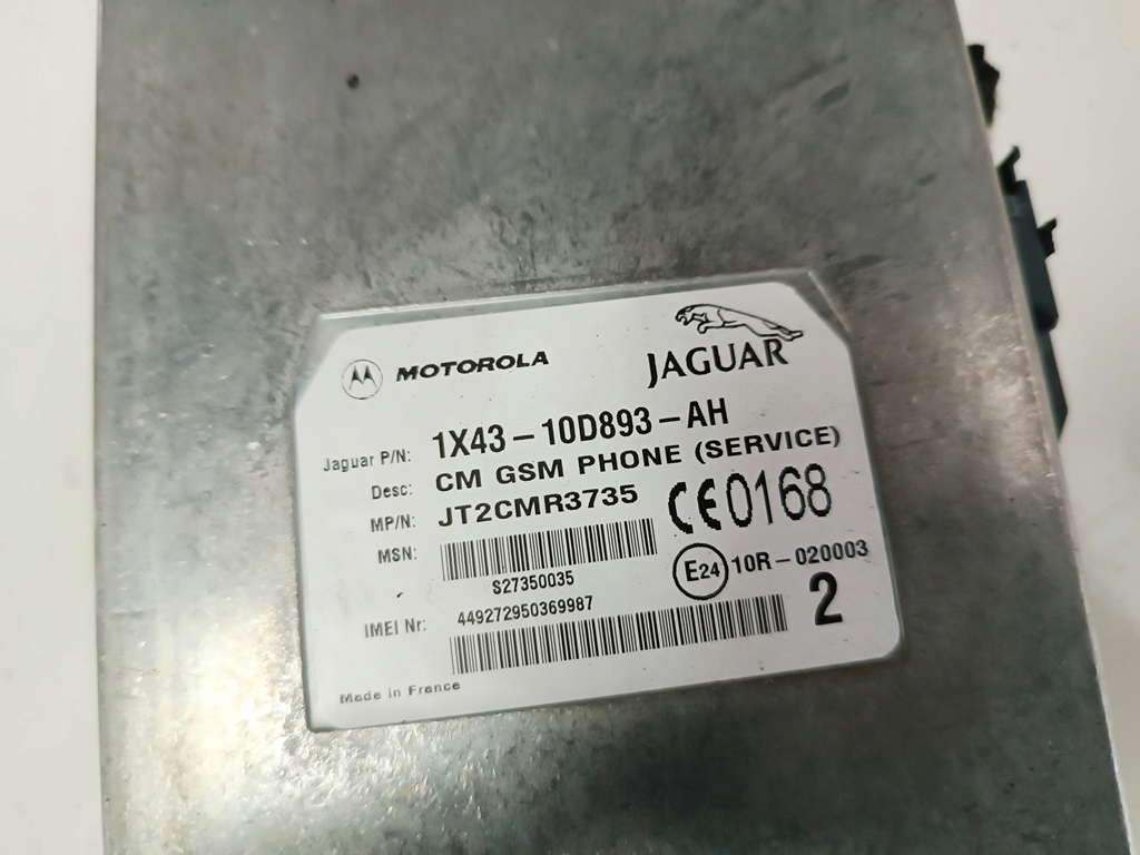 фото №2, Jaguar s-type r 03r модуль telefonu1x43-10d893-ah