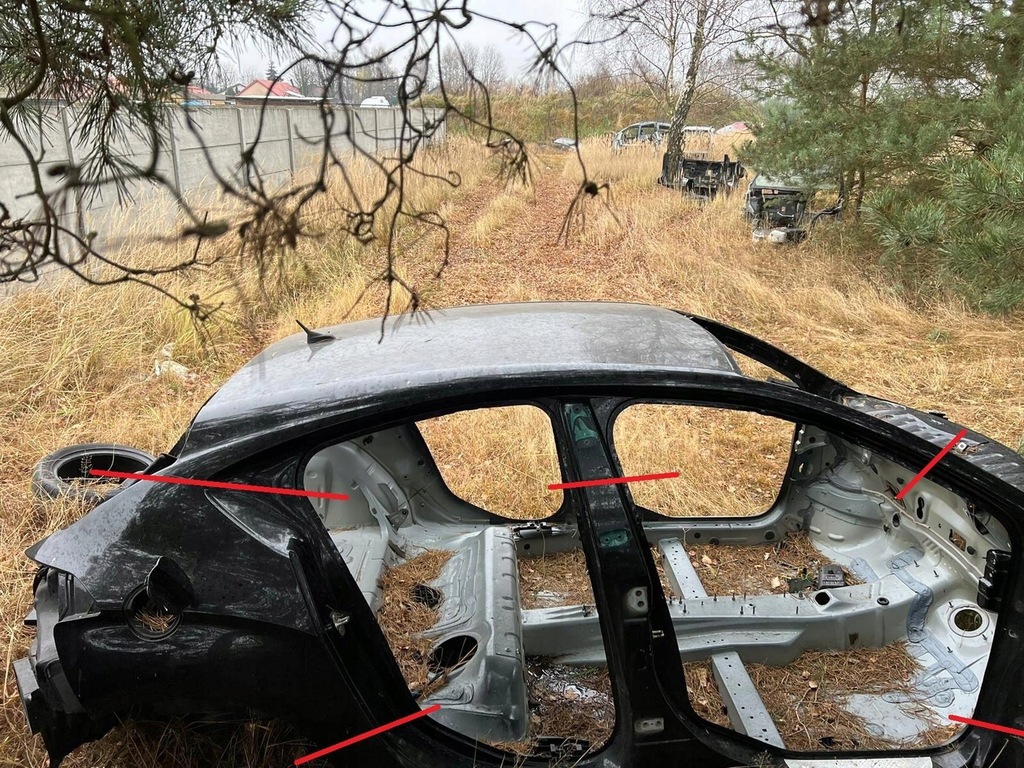 фото №1, Четверть крыло правый задняя citroen ds4