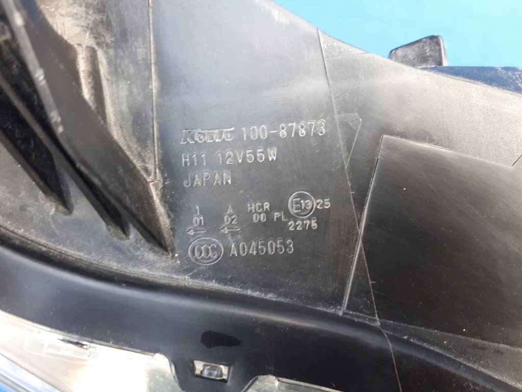 фото №11, Mitsubishi pajero 07-15 фара лампа правая