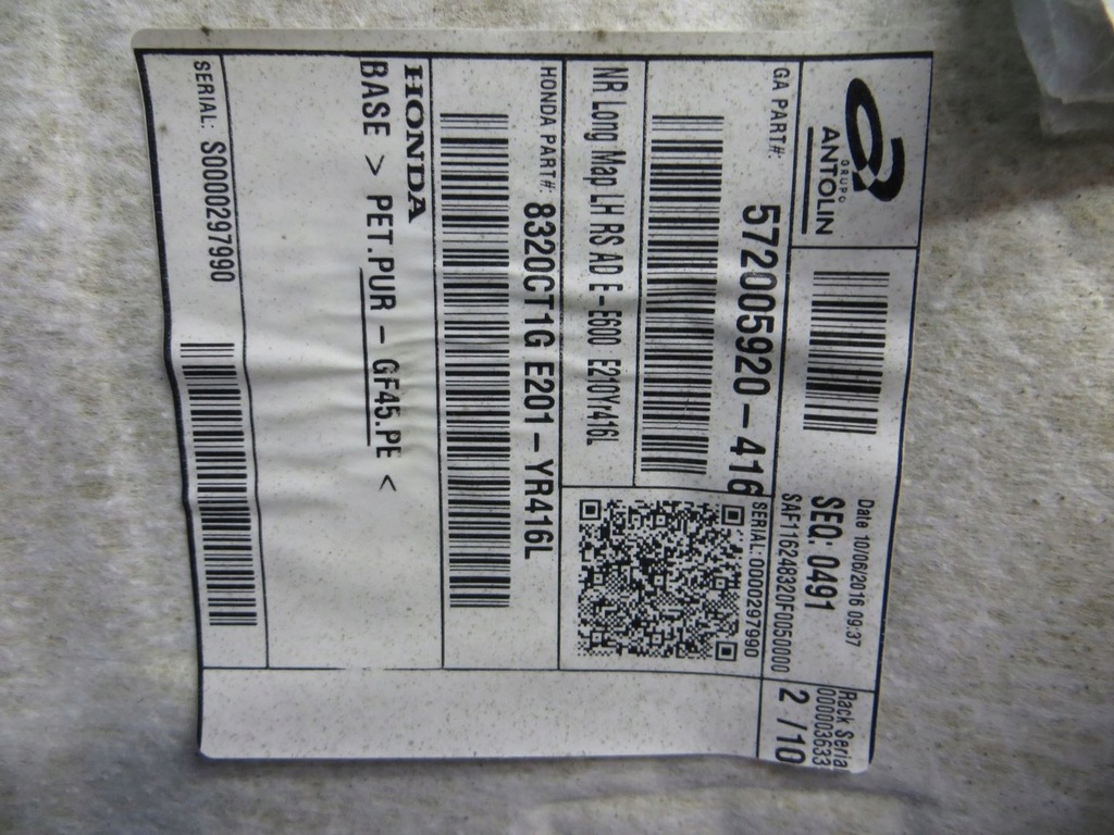 фото №7, Honda cr-v iv lift потолок 14-