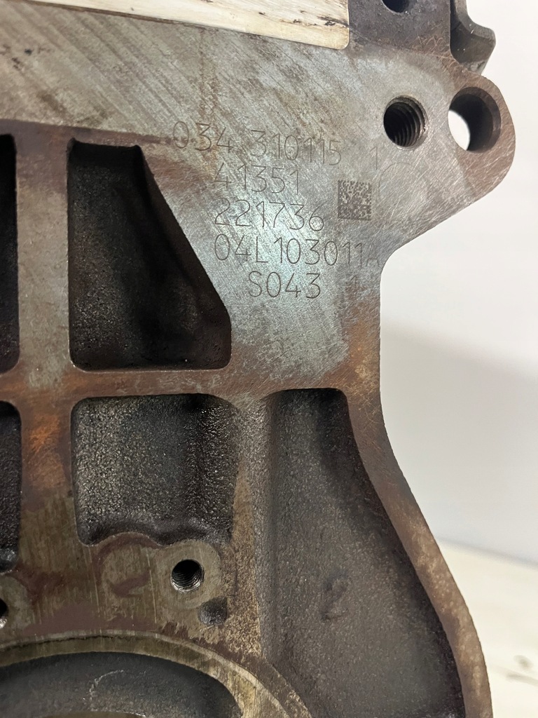 фото №12, Блок двигуна 1.6 tdi clh vw seat skoda audi 04l103011a номінал śląsk