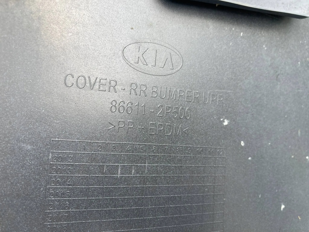 фото №11, Kia sorento задний бампер задняя 866112p500 86611-2p500