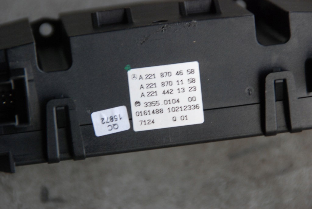 Панель керування кондиціонер mercedes w221 a2218704658 Недорого
