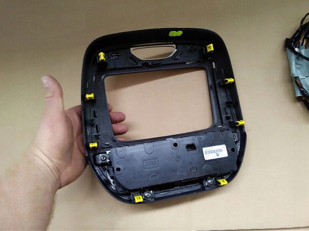 фото №8, Captur i 13-19r панель кондиционера рамка радио 275100037r