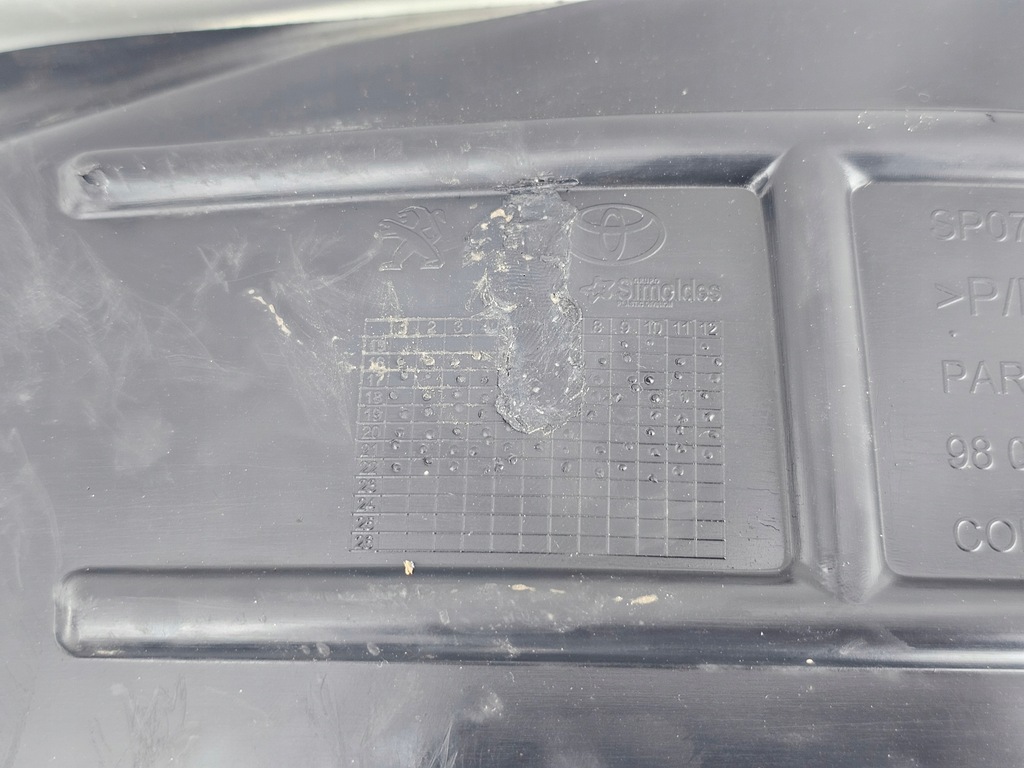 фото №13, Подкрылок toyota expert jumpy proace zafira live правый правое перед orginał