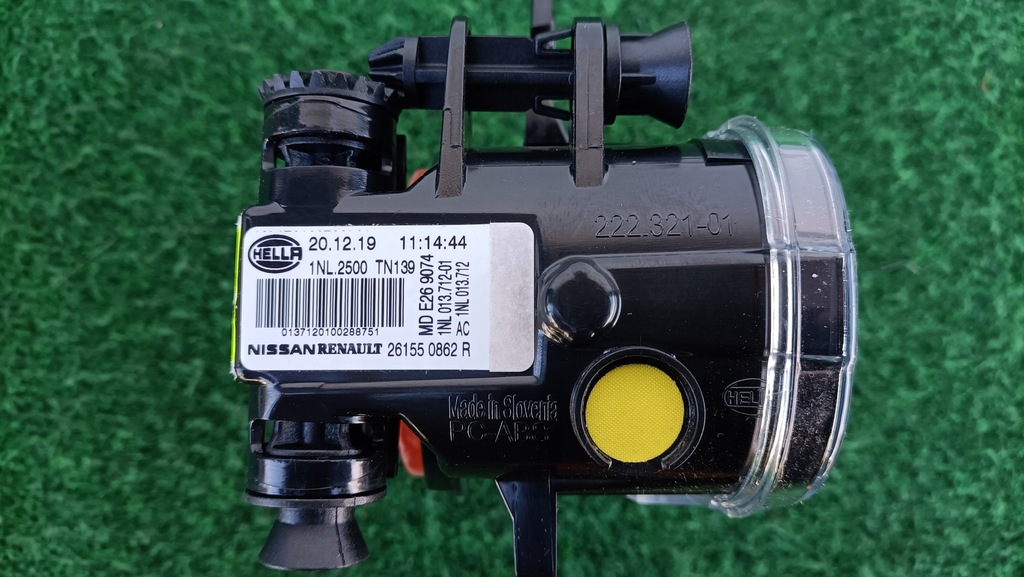 фото №4, Левый противотуманная фара led drl renault kangoo kadjar clio 5 v talisman k89/kw303