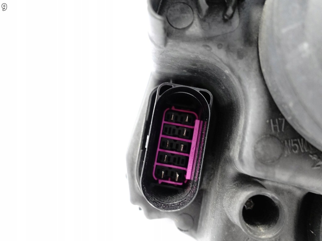 фото №10, Vw polo v 5 6c1 lift 14-17 обычная h7 лампа правая eu