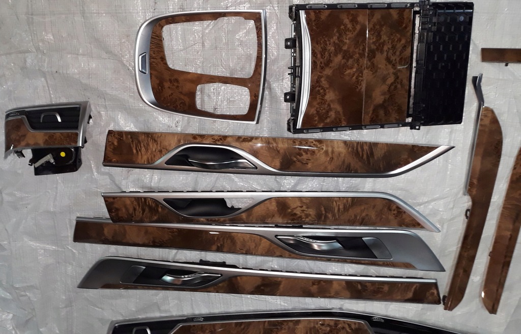 фото №4, Bmw 7 g11 накладки декоративные декоры drewno