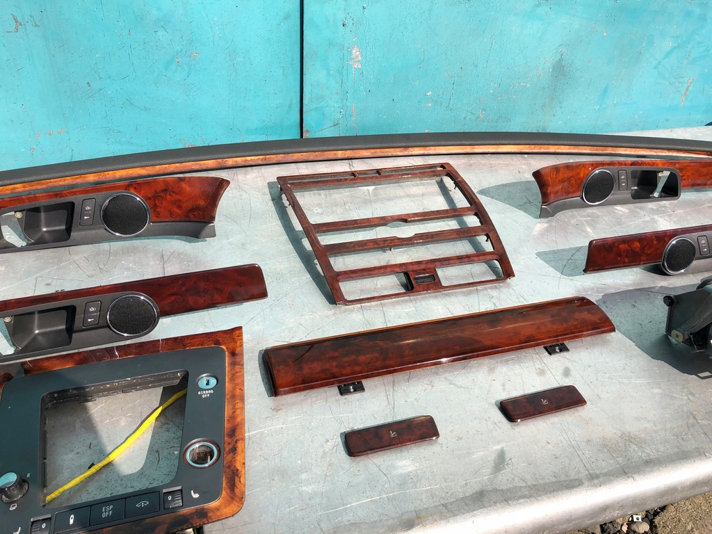 фото №4, Vw phaeton декоры деревянные drewno комплект