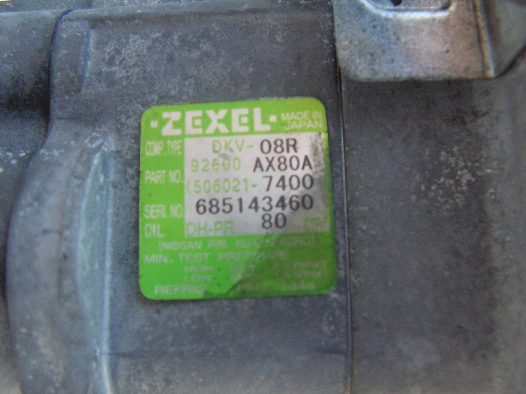 фото №6, Micra k12 1,4 16v компресор кондиціонера 02-10