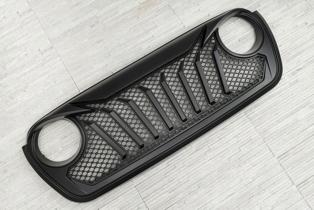 фото №10, Jeep wrangler jl 2018+ решітка радіатора inferno