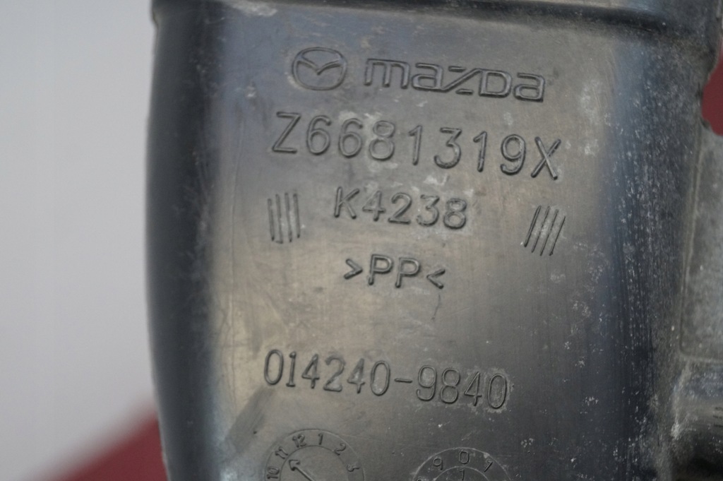фото №6, Труба повітрозабірник повітря mazda 3 bl 09-13r 1,6b