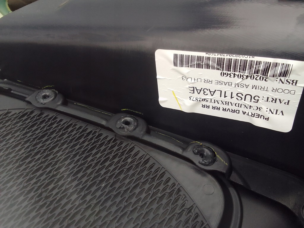 фото №9, Jeep compass ii 17- обшивка дверь левый правый задняя usa