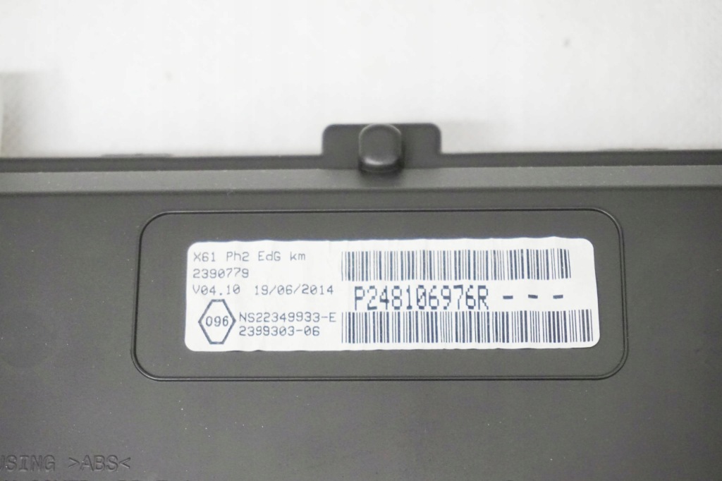 фото №2, Счетчик приборы renault kangoo ii 248106976r