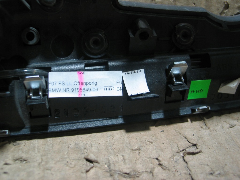 фото №11, Рамка захист dekor корпус вимикача світла хром drewno bmw 5 f07 9195649