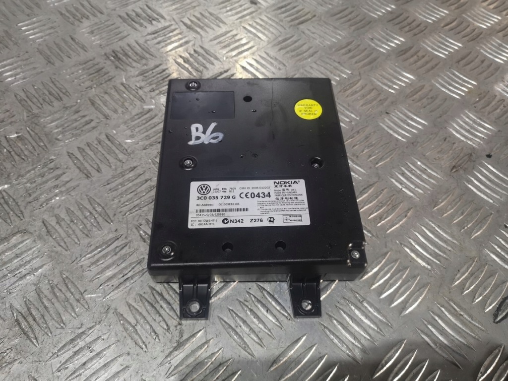 фото №1, Модуль телефону vw 3c0035729g passat b6 cc nokia