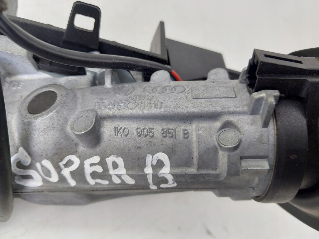 фото №6, Замок зажигания ключ 1k0905851b skoda superb ii