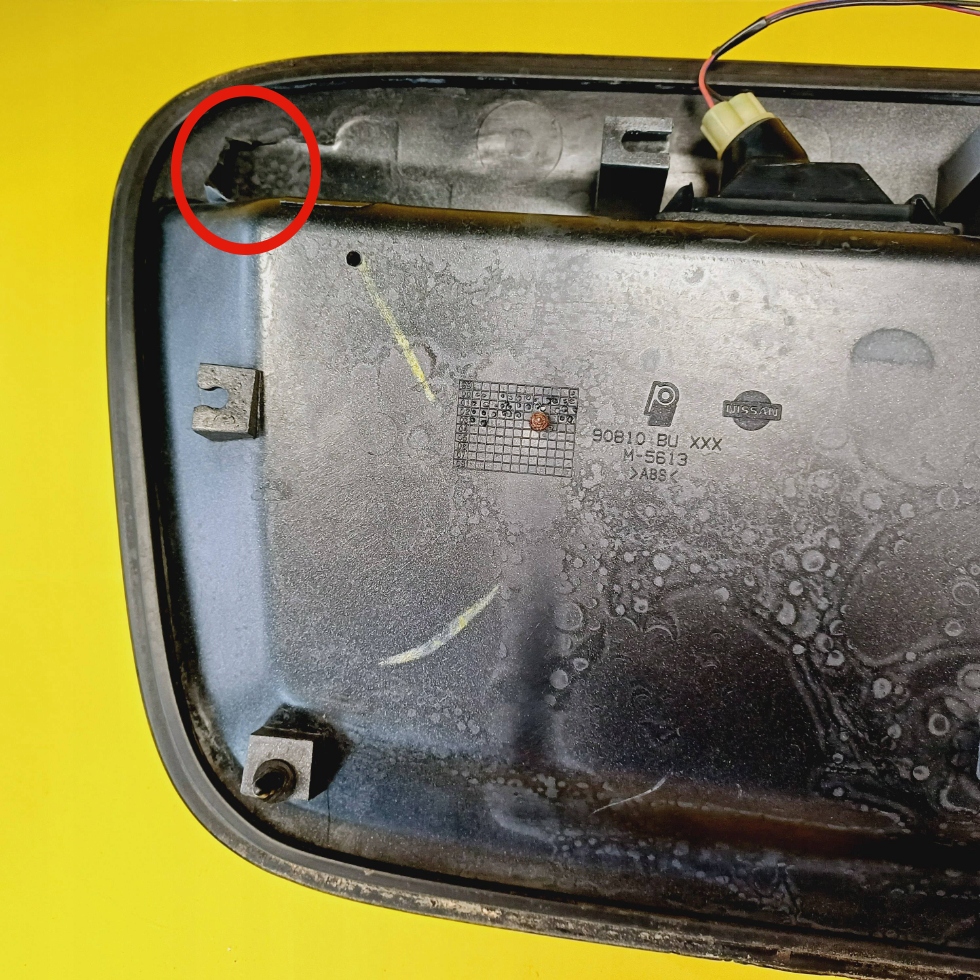 фото №12, Накладка кришки багажника nissan almera tino 90810bu / 24055bu700 nr146