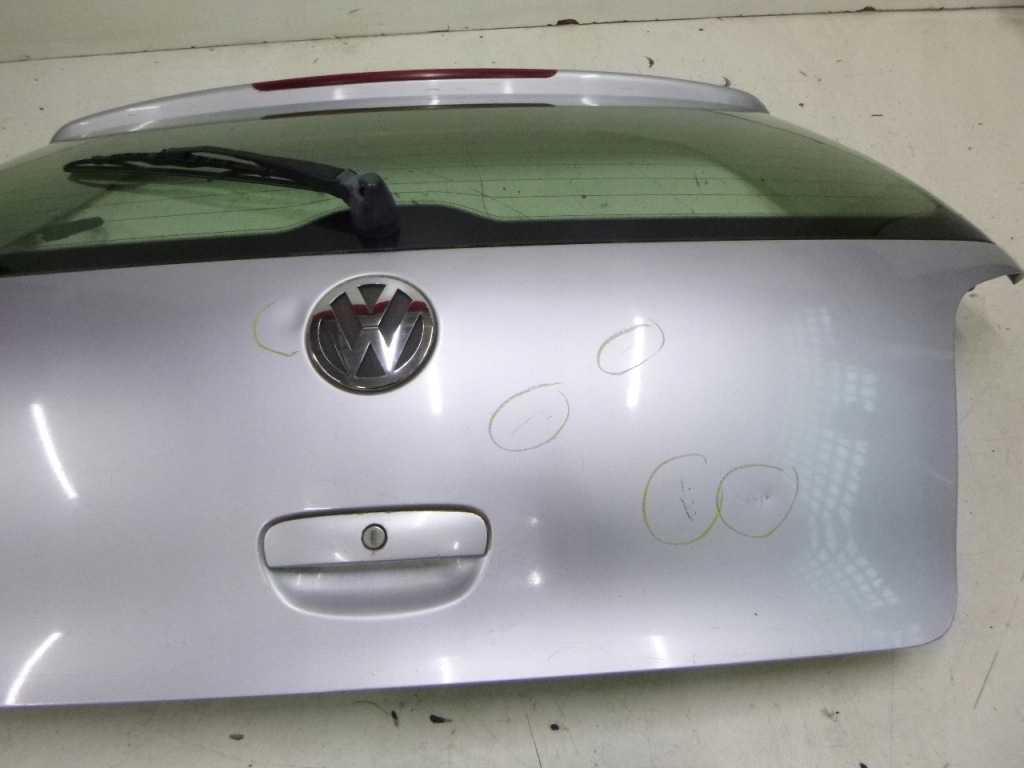 фото №4, Крышка багажника задняя vw polo 9n lb7z 3d 2003 r.