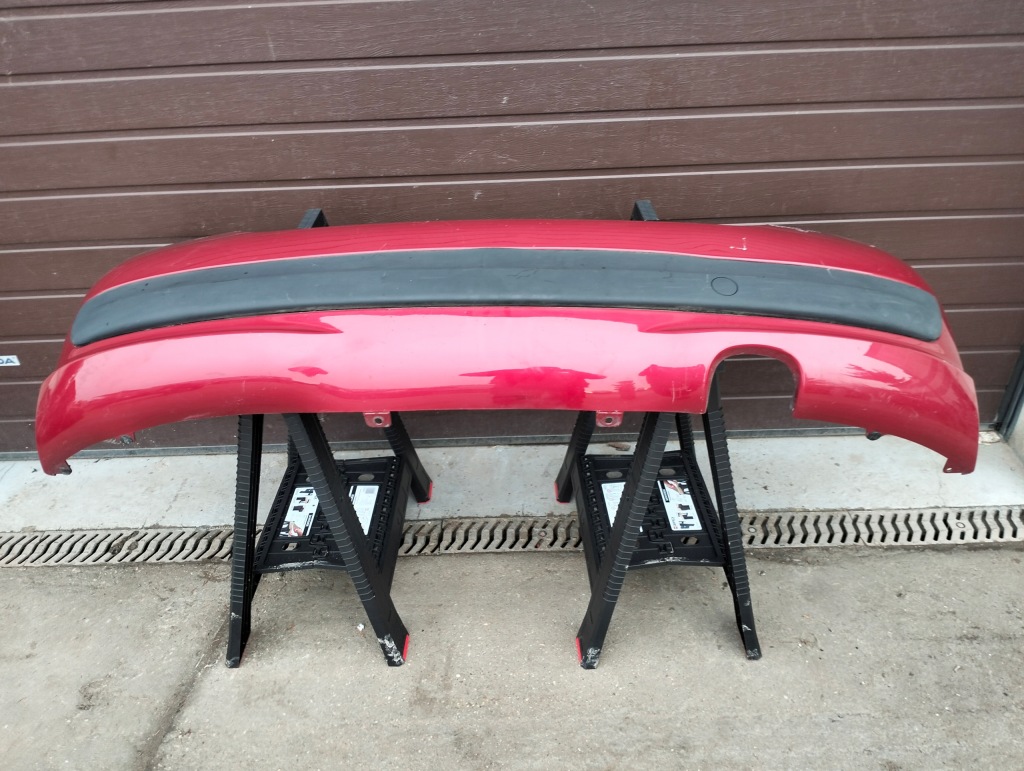 Бампер задній задній peugeot 207 рестайлінг  колір kjcd lata 2009-2012 Оригінал