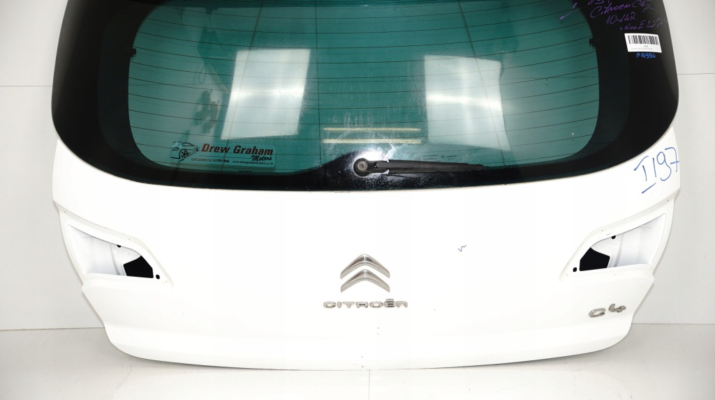 фото №3, Крышка багажника багажника задняя citroen c4 ii 10-14r ewp