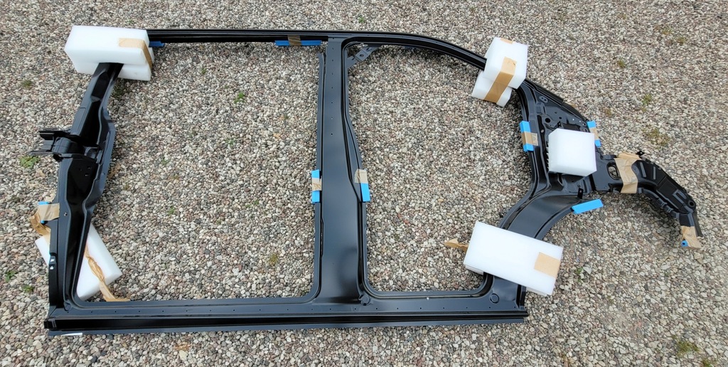 фото №1, Обшивка блок двигателя порог правое ford transit custom lift 2017-