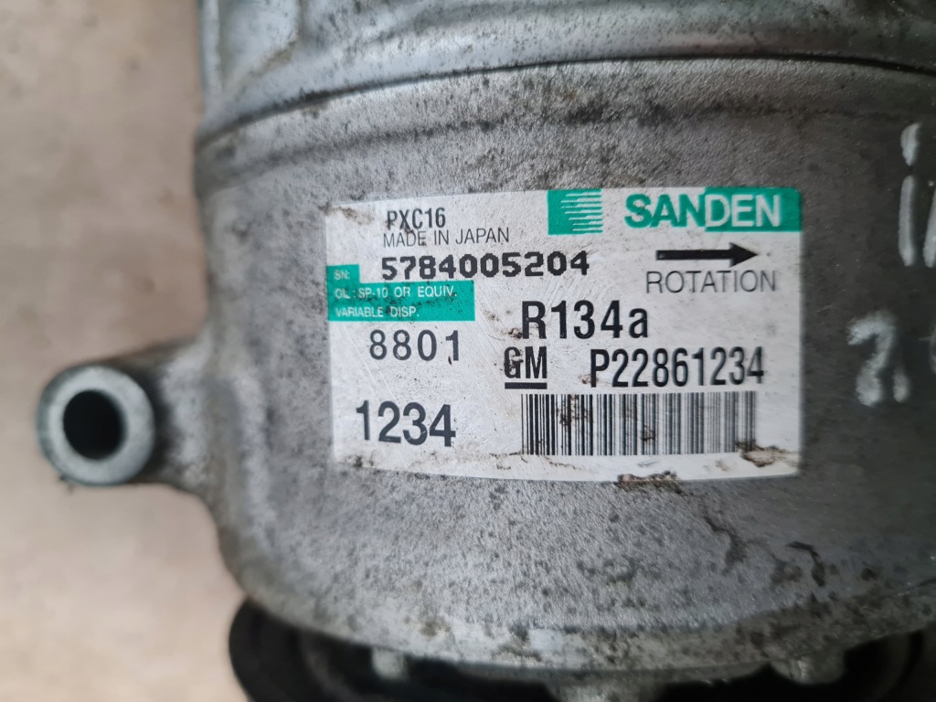 Компрессор, компрессор кондиционера insignia 2.8 opc Цена