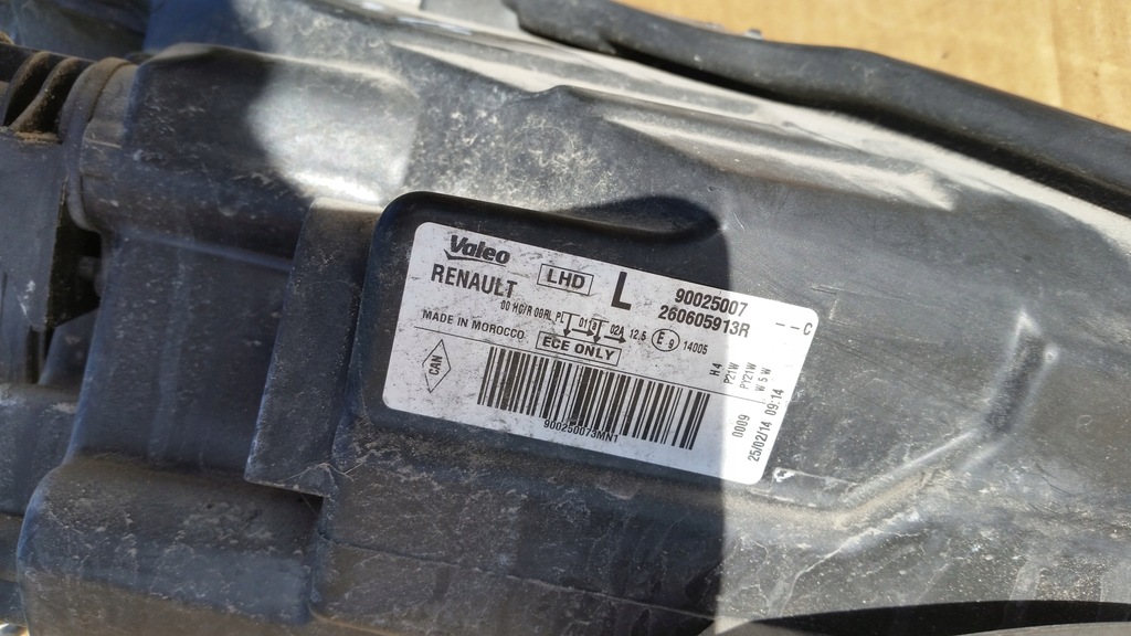 фото №7, Dacia lodgy dokker лампа правая перед