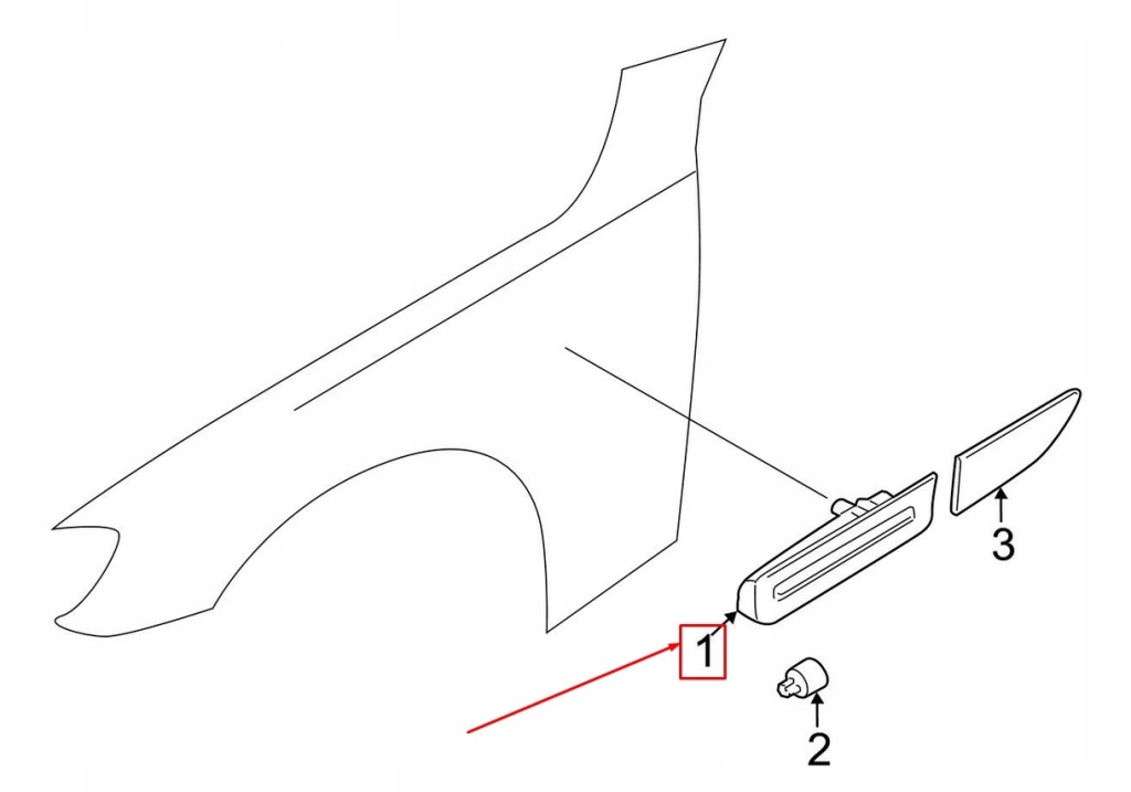 фото №10, Bmw 7 f01 правый поворотник led свет габаритный 63137203372
