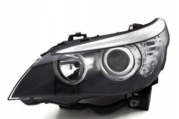 фото №1, Bmw 5 e60 e61 07-10 фары h7/h7+led kpl nowe