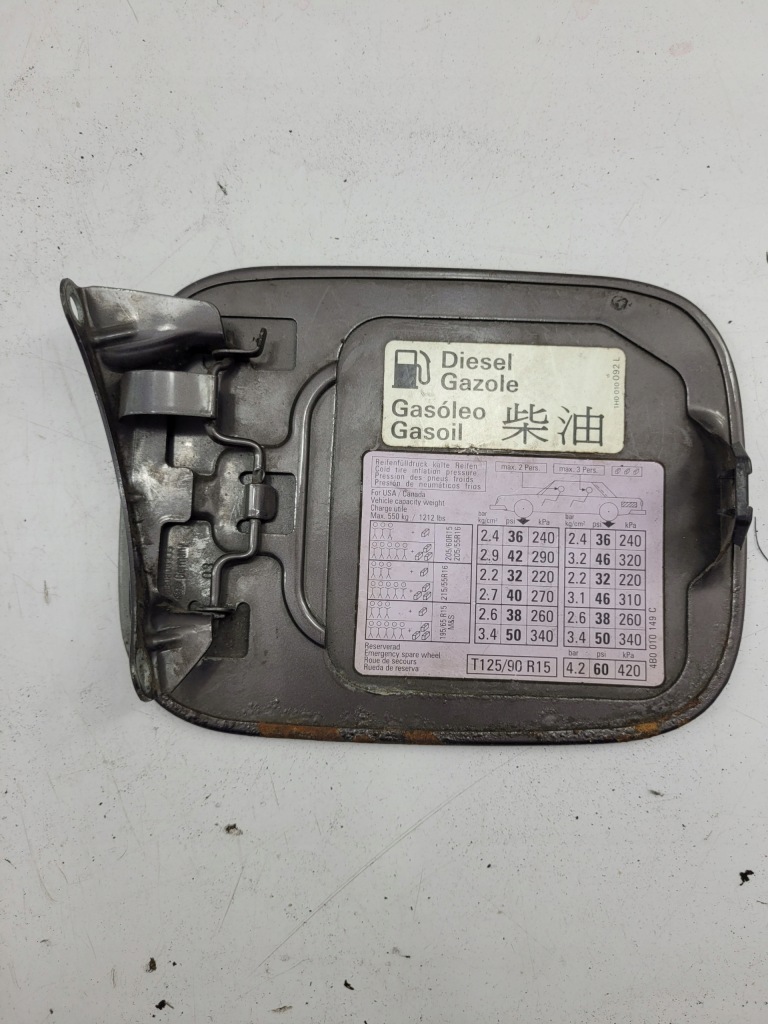 фото №2, Кришка заливної пального audi a6 c5 ly3d