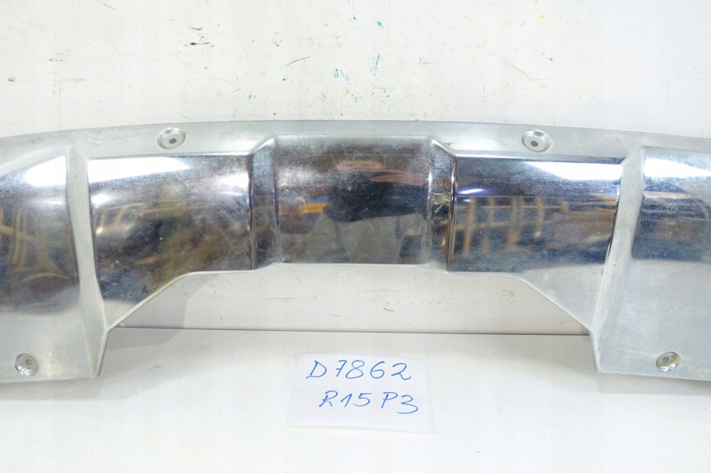 фото №4, Хром диффузор бампера задняя mercedes gl w164