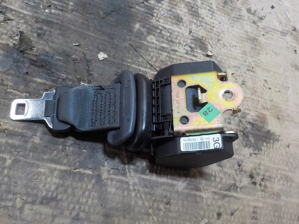 фото №4, Pas безопасности левый задняя scenic ii 8200363792