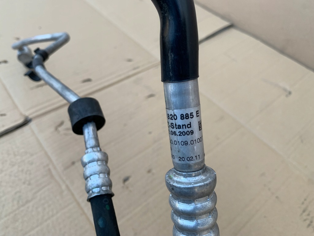 фото №4, Шланг кондиціонера 4h0820885e 4h0820181 4h0820725 4h0820727 a8 d4 kpl