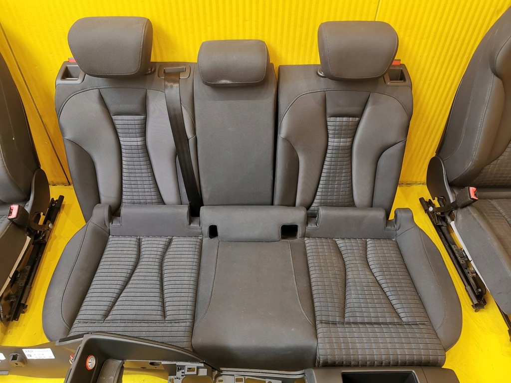 фото №14, Audi a3 s3 8v hb сиденья сиденье заднее сиденье обшивки туннель подогрев чёрные комплект 5d