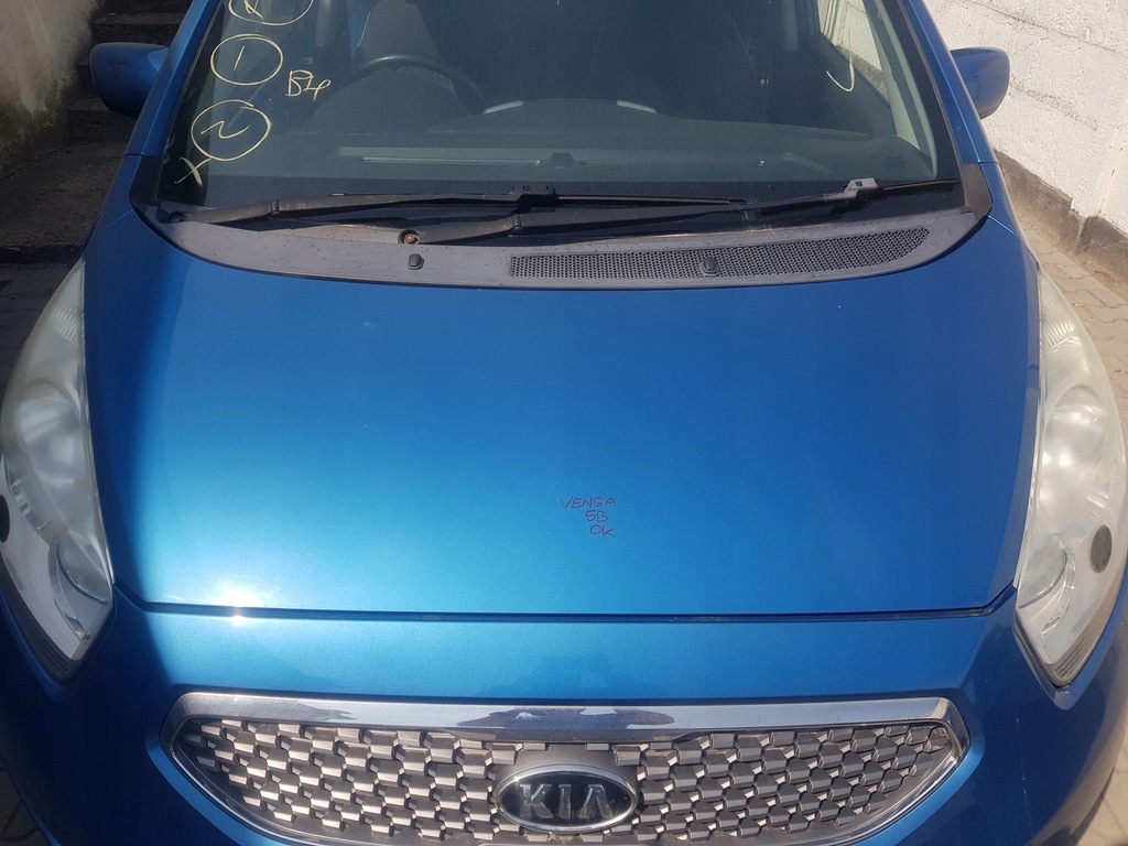 фото №1, Kia venga капот кришка двигуна 5b 2009-