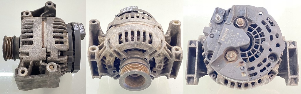 фото №1, Fiat croma ii 05 r 2.2 16v генератор 120