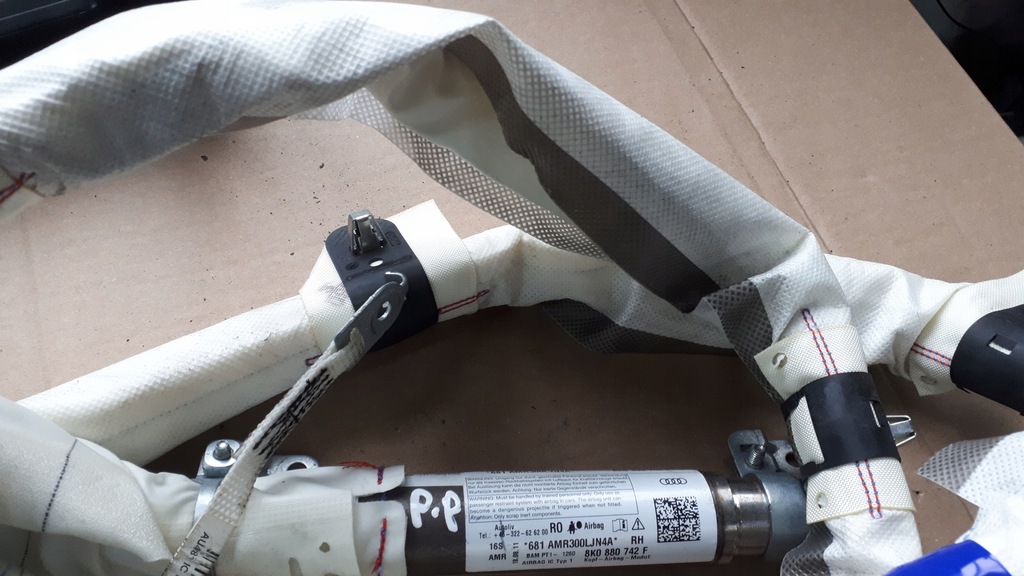 фото №6, S4 b8 a4 шторка безопасности воздуха правая 8k0880742a